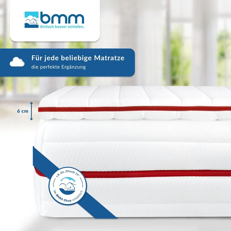 BMM Topper Klassik PREMIUM 180 x 200 cm – Bild 3