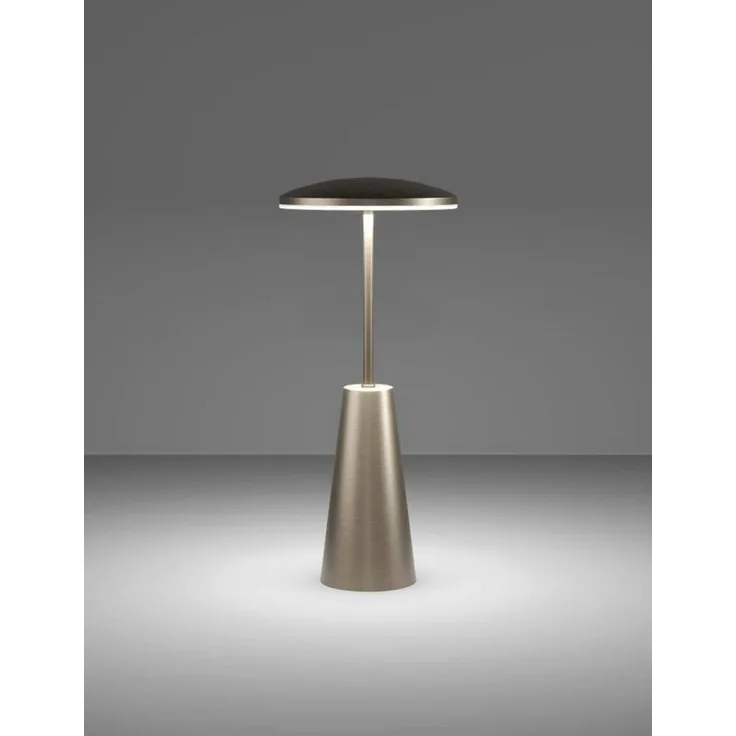 EGLO Tischleuchte PICCOLA, Ein-/Ausschalter, USB-Anschluss mit Ladefunktion, LED fest integriert, warmweiß - kaltweiß, dimmbare Nachttischlampe, Metall, Lampe für Balkon, IP54
