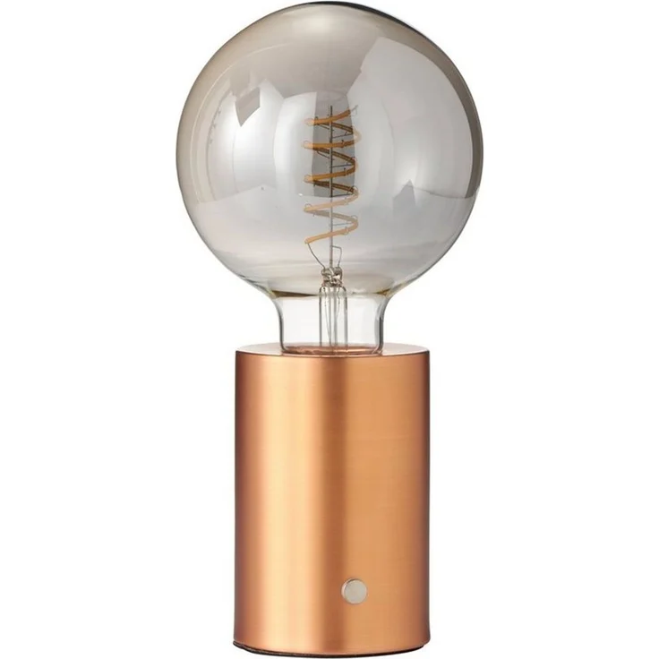 Northpoint Nachttischlampe LED Akku Tischlampe Tischleuchte Edison Glühbirne mit Glühdraht – Bild 2