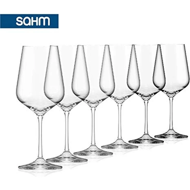 SAHM Rotweinglas Bauchig 6er Set - 580ml, Edles Glas, 100% recyclebar – Bild 5