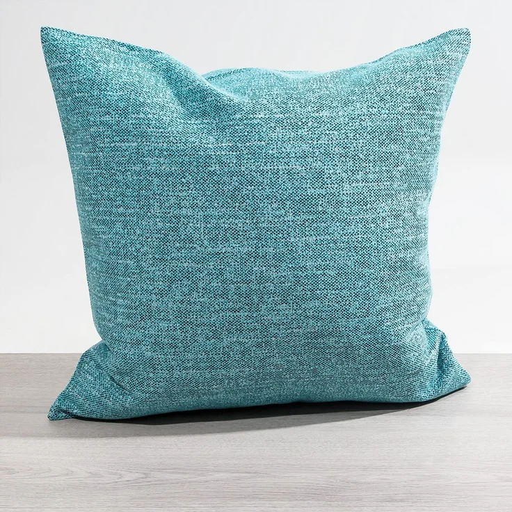 Kissen Deko von Lysel - blau Batna 48x48 Baumwolle Polyester kissenbezug Dekokissen – Bild 1