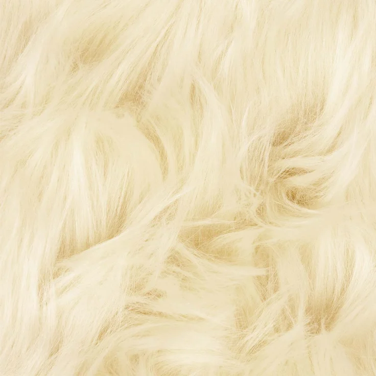 vidaXL Teppich aus Kunstschaffell TAFALLA Creme 160 x 160 cm Polyester 42021510 – Bild 9