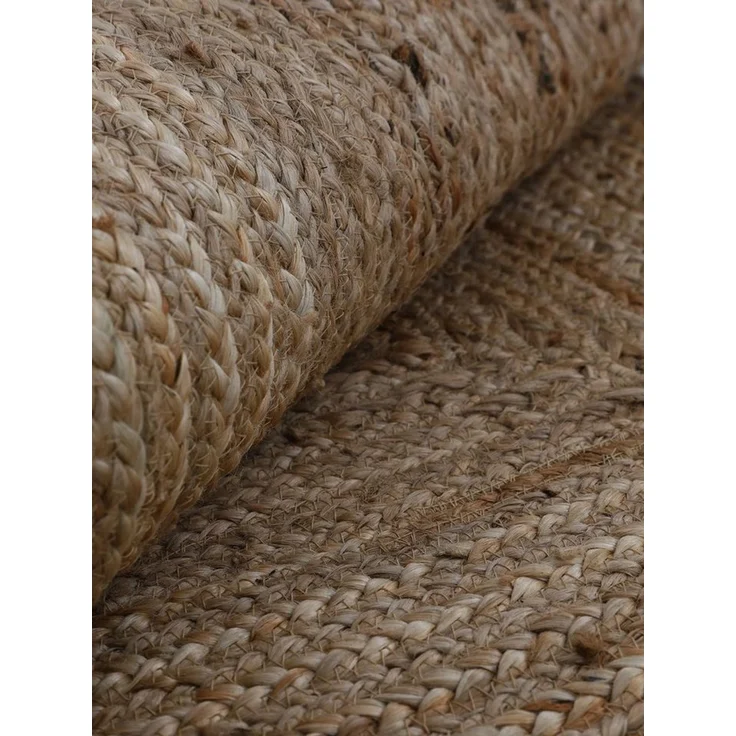 carpetfine Teppich Nele Juteteppich Naturfaser, rechteckig, Höhe: 6 mm, geflochtener Wendeteppich aus 100% Jute, quadratisch und als Läufer – Bild 4