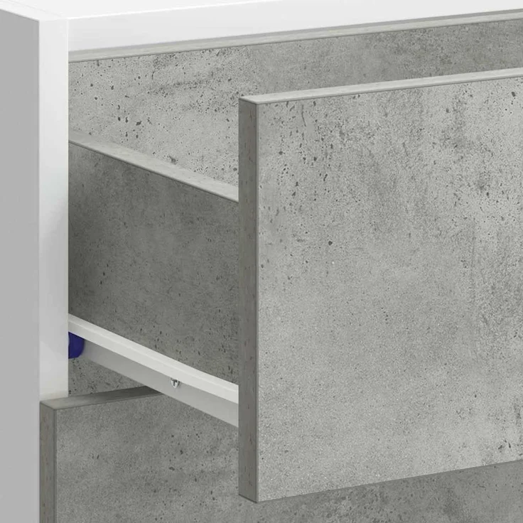vidaXL Küchenunterschrank Lyon Betongrau Holzwerkstoff 854253 – Bild 8