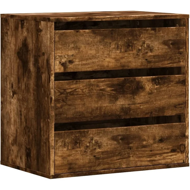 vidaXL Kommode Räuchereiche 60x41x58 cm Holzwerkstoff 852847 – Bild 2