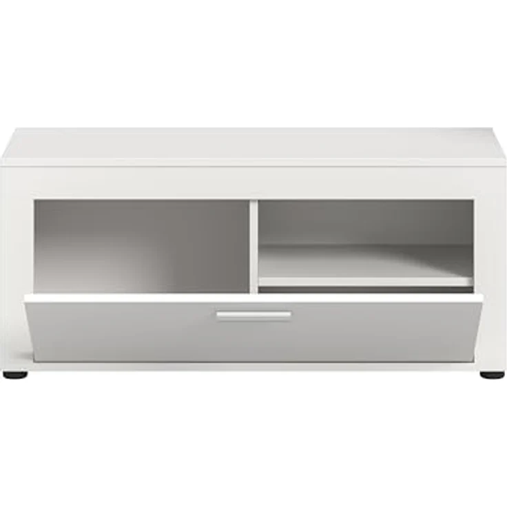 xonox. home Garderobe Jam X8BA9631 Sitzbank Bank in Weiß Nb, ca. 100 x 44 x 35 cm – Bild 6
