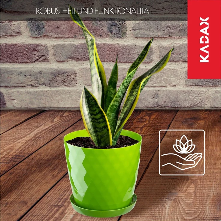 KADAX Blumentopfabdeckung mit Ständer Blumentopf 20cm 9x Farbe – Bild 3
