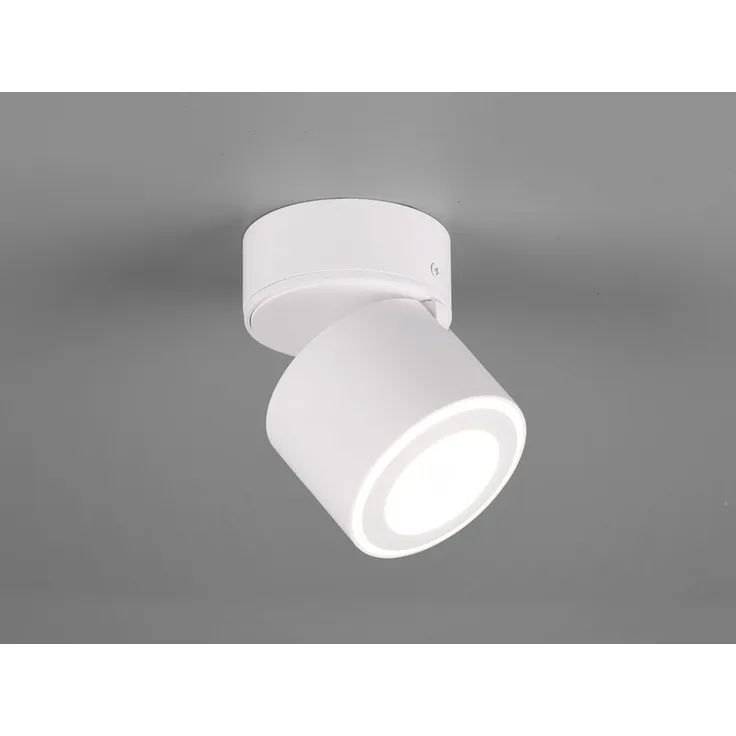 LED Deckenstrahler TAURUS 1-flammig Weiß, Ø 8,7cm