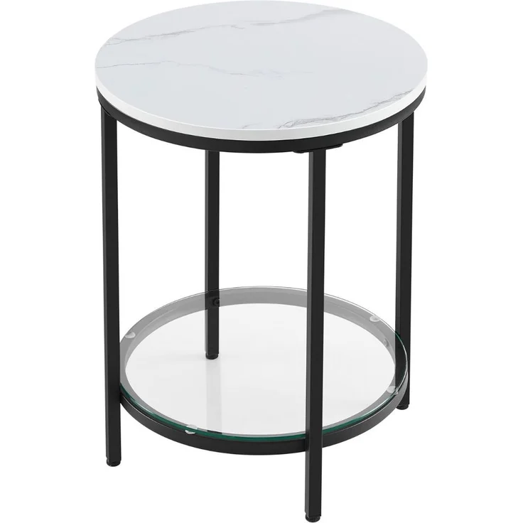 Calicosy Runder Beistelltisch – H55 cm - Schwarz – Bild 1