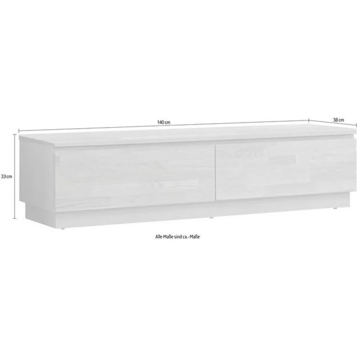 Home affaire Lowboard, Kommode, Breite 140 cm, teimassiv, FSC®-zertifiziert – Bild 4