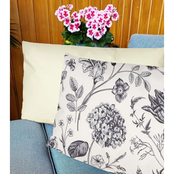 JACK Dekokissen Outdoor Lounge Kissen 30x50cm Motiv inkl. Füllung, mit Lotus-Effekt, Robust, Strapazierfähig, für Innen & Außen geeignet – Bild 5