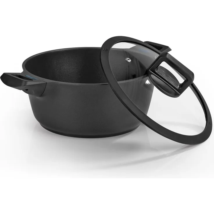 N8WERK Aluguss-Kochtopf 24 cm - N8WERK Heat Indicator - Midnight Edition