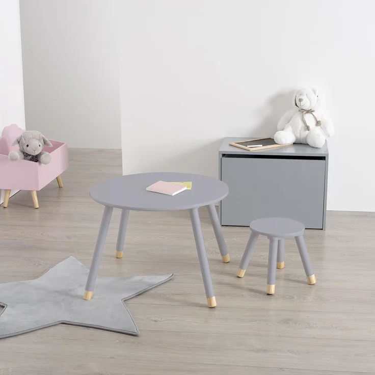 Kindertisch, rund - 43 cm, Ø 60 cm – Bild 6