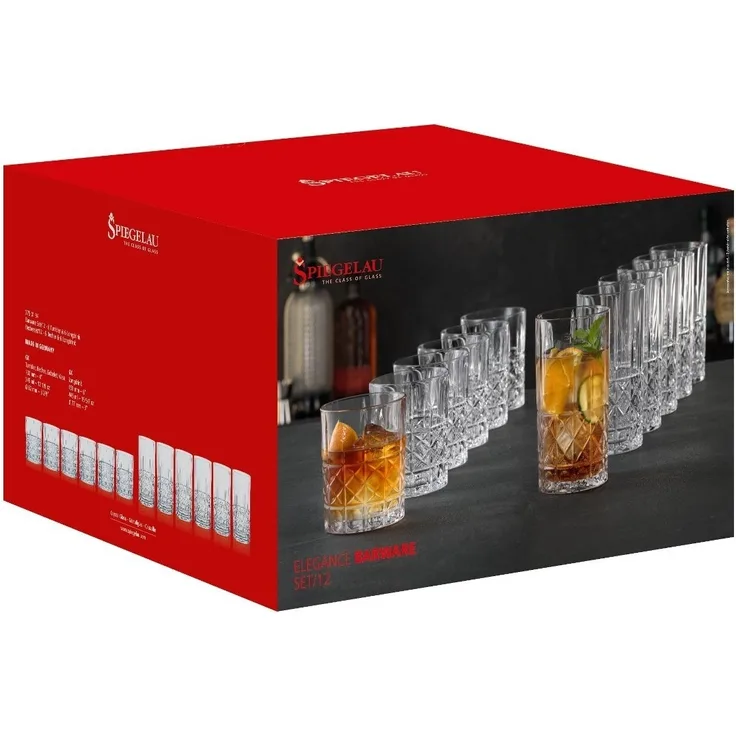 Spiegelau ELEGANCE Becher Set 12tlg.