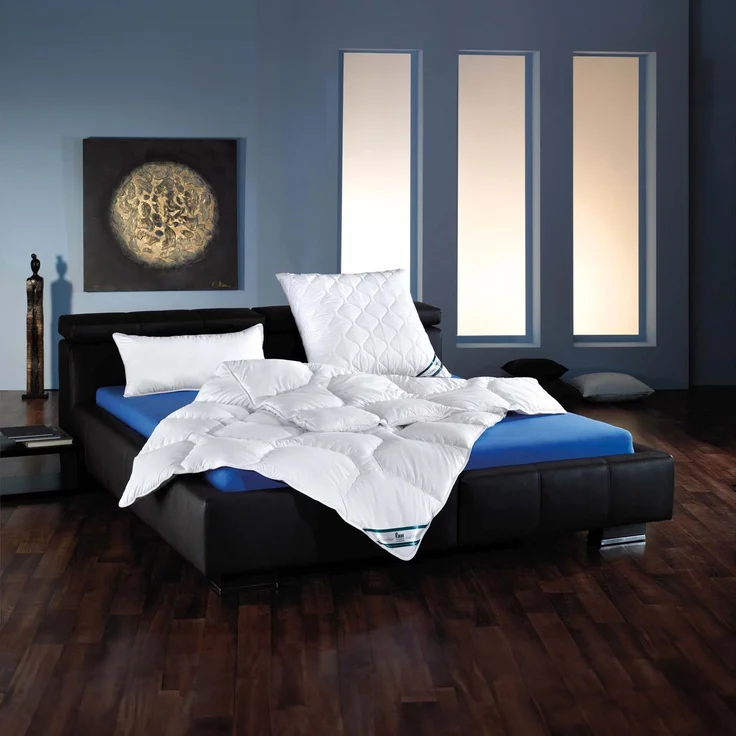 f.a.n. Vierjahreszeiten-Steppbett Kansas, 100% Microfaser, 135x200 cm – Bild 2