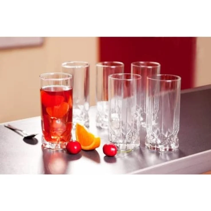 Ambition Ambition 6er Set hohe Gläser 325 ml Diamond 64683 – Bild 3
