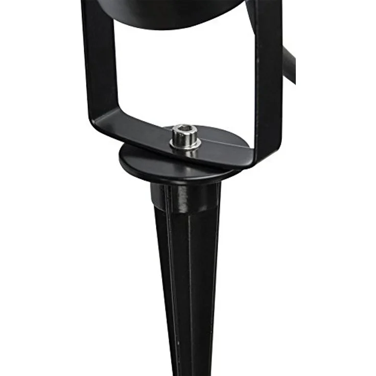 TRANGO LED Gartenstrahler, 1-flammig 3078B IP65 LED Gartenstrahler aus Alu-Druckguss Außenleuchte inkl. je 1x GU10 LED Leuchtmittel & 2m Kabel Gartenleuchte, Außenstrahler, Wandstrahler, Gartenlampe, Außenlampe, Wegbeleuchtung – Bild 5