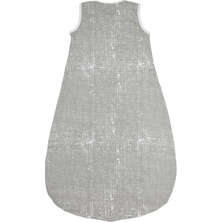 MEYCO Baby Fine Lines Schlafsack gefüttert (aus 100% Baumwolle, mit Rundum-Reißverschluss, hautfreundlich, Faltenresistent, perfekte Passform, Größe: 110), Grau – Bild 3