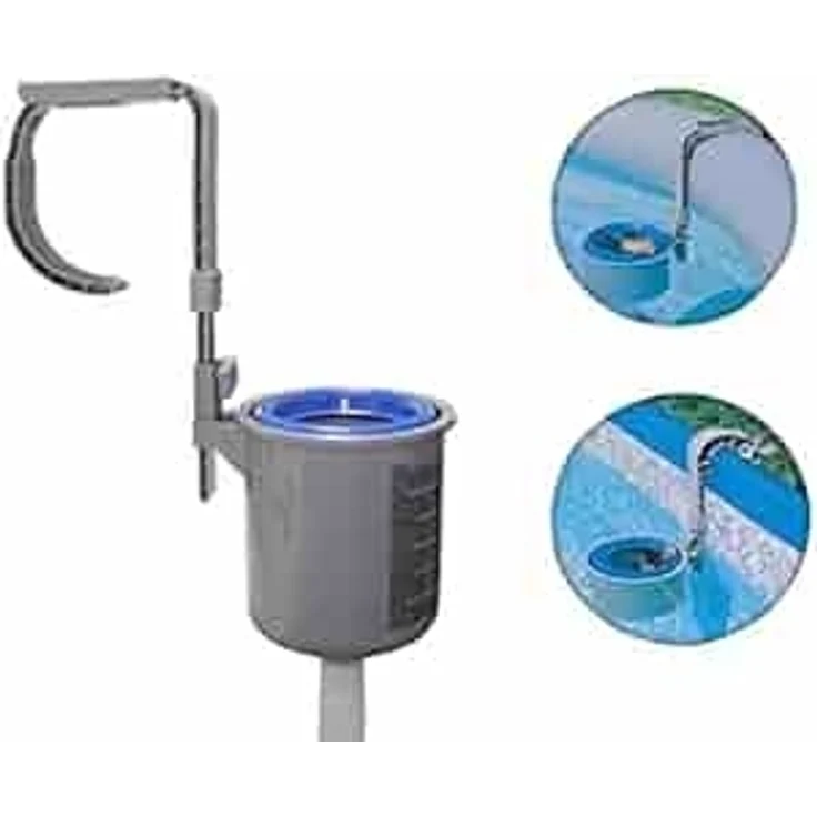 Pool Filter Oberflächen Sauger Skimmer Schwimmbad Schwimmbec – Bild 1