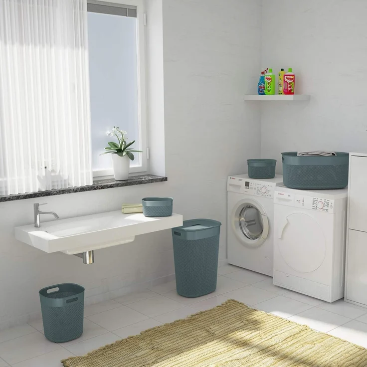 KIS | Wäschekorb FILO Hamper, Polypropylen, Smoky Grau, one Size – Bild 2