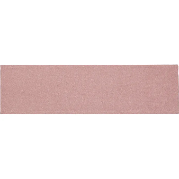 GÖZZE Tischläufer FABRICIO rosa LB 140x40 cm rosa Tischdecke Tischband