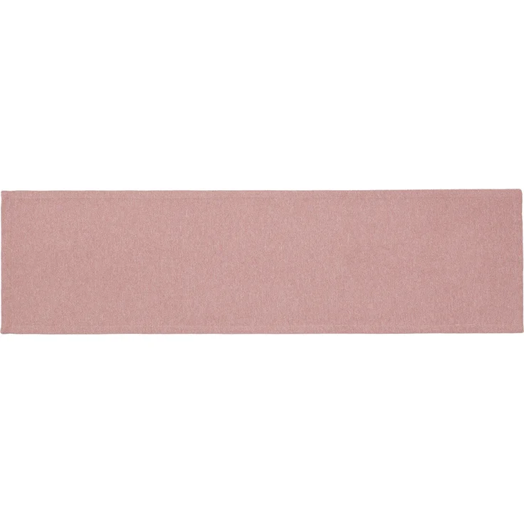 GÖZZE Tischläufer FABRICIO rosa LB 140x40 cm rosa Tischdecke Tischband