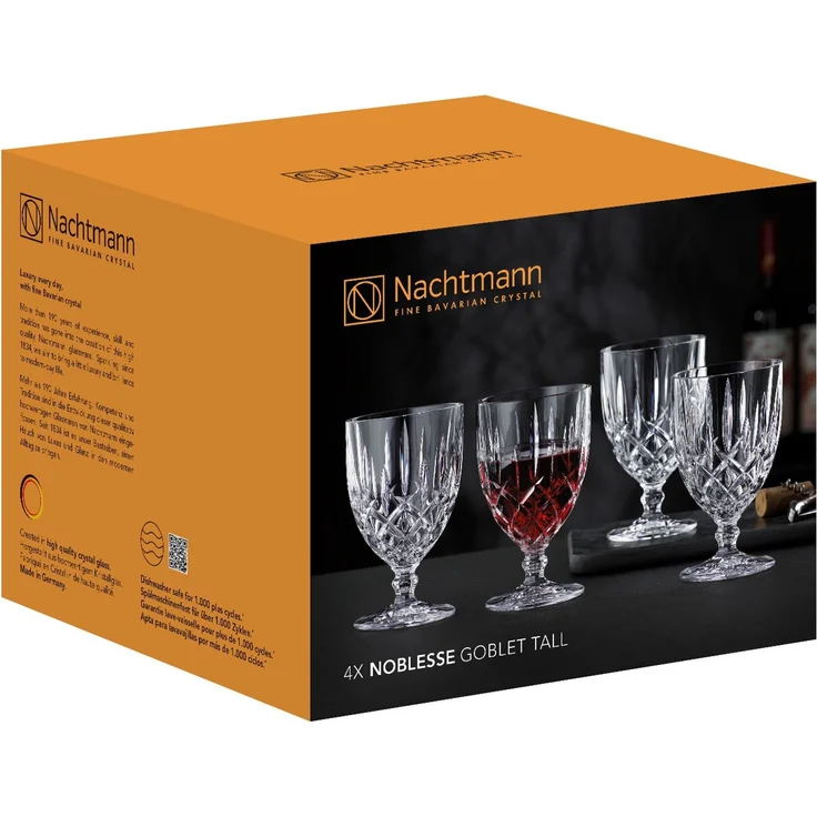 Nachtmann Glas in Kelchform Noblesse 350 ml 4er Set – Bild 4