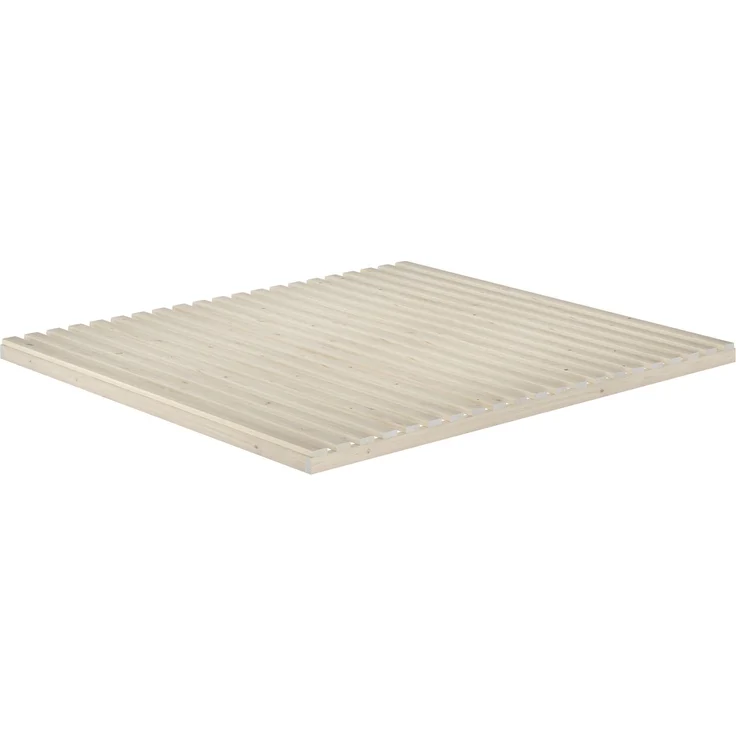 Niederflurbett metallfrei 180x200 Futon metallfreier Lattenrost, Fichte unbehandelt V-60.97-18ohne Zubehör – Bild 3