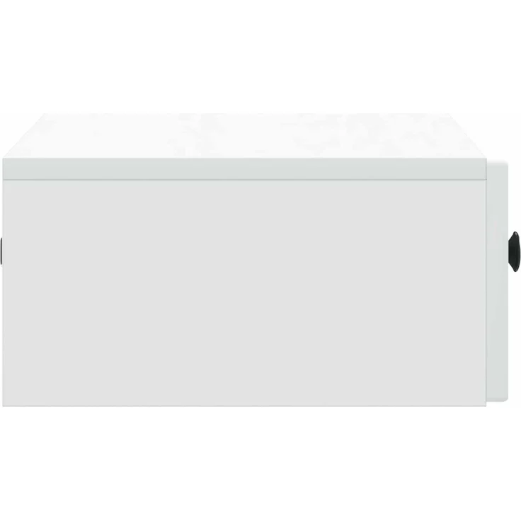 vidaXL Wandmontierter Beistelltisch Weiß 87,5 x 34,5 x 17 cm 897985 – Bild 6