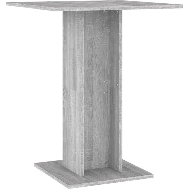 vidaXL Bistrotisch Grau Sonoma 60x60x75 cm Holzwerkstoff 815103