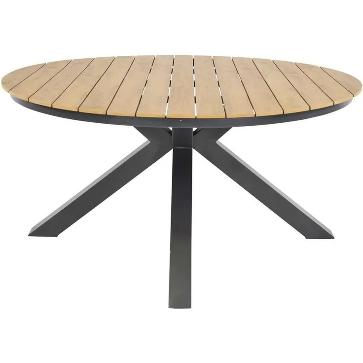 Lesli Living Gartentisch Gartentisch Tafel rund 150cm Arezzo