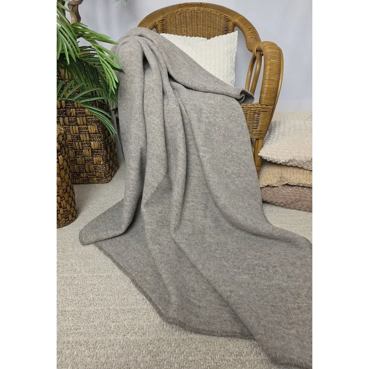 Wohndecke Wohndecke Wolldecke 100% Schurwolle 150 x 200 cm "Selva", STTS – Bild 4