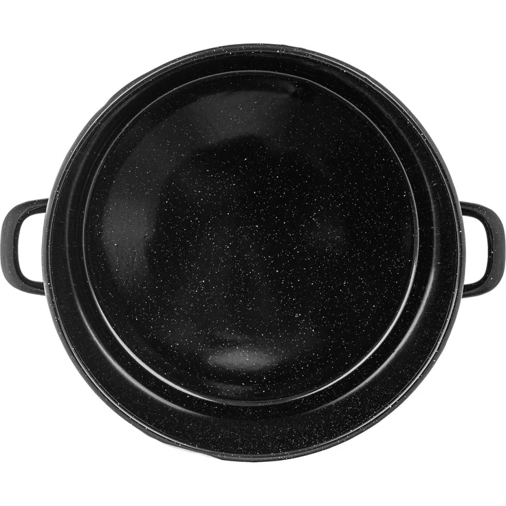 KADAX Emaillierter Topf Powidlak 15L zur Pasteurisierung von Bigos mit Deckel, Höhe 33cm – Bild 6