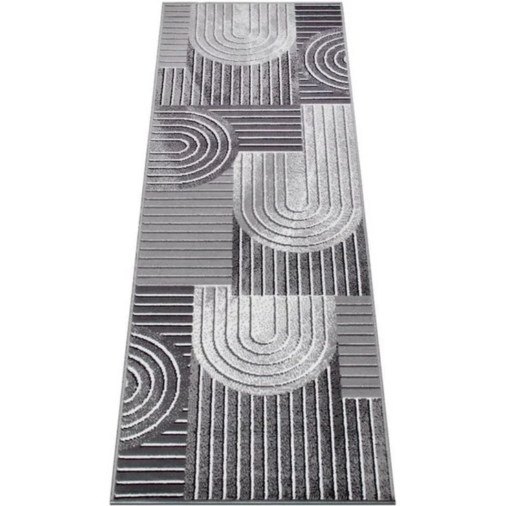 OTTO home Läufer Lyssandra, rechteckig, Höhe: 8 mm, 3D-Effekt, softer Kurzflor, pflegeleicht, leichter Glanz, Scandi-Look – Bild 4