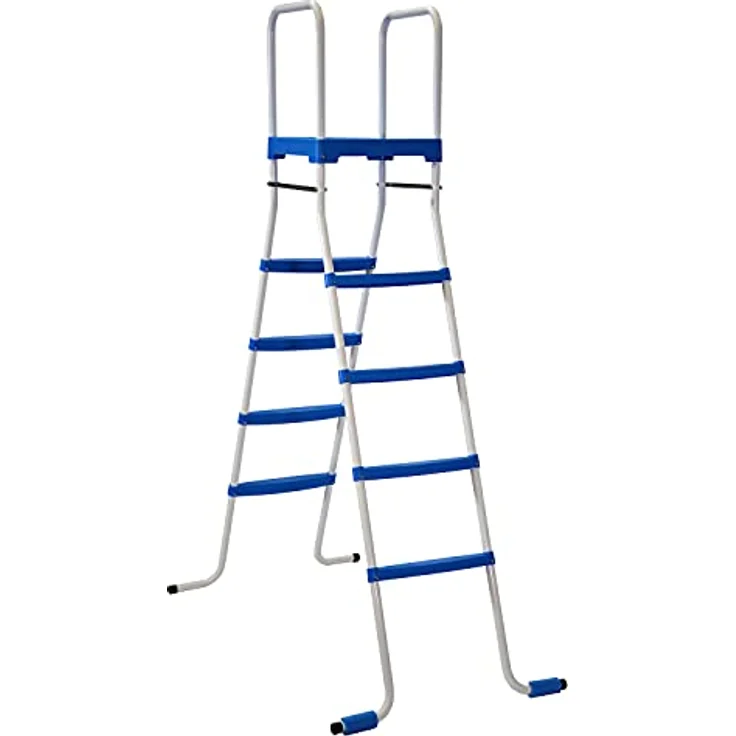 Steinbach Stahlwand Swimming Pool Set 'Highline', Stahl Weiß, 550 x 366 x 132 cm – Bild 3