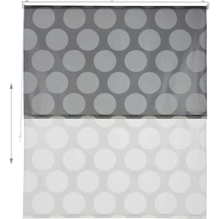 Duschrollo grau Punkte 10032539_1048 – Bild 6