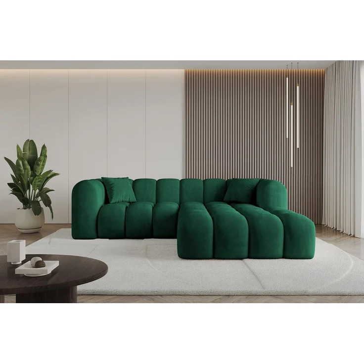 ALTDECOR Ecksofa OLEA-L1, Sofa Praktische Bequeme Funktionsecke Couch L-Form Eckcouch, Corner Sofa L-Form Vielseitige Sofa Wohnzimmer 231 x 173 x 74 – Bild 1