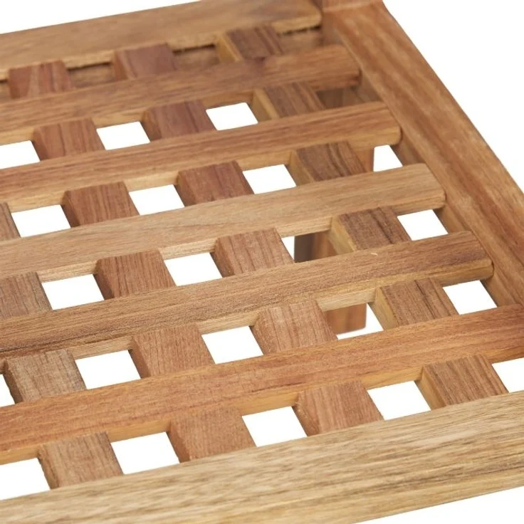 Beistelltisch Walnuss mit Schublade – Bild 6