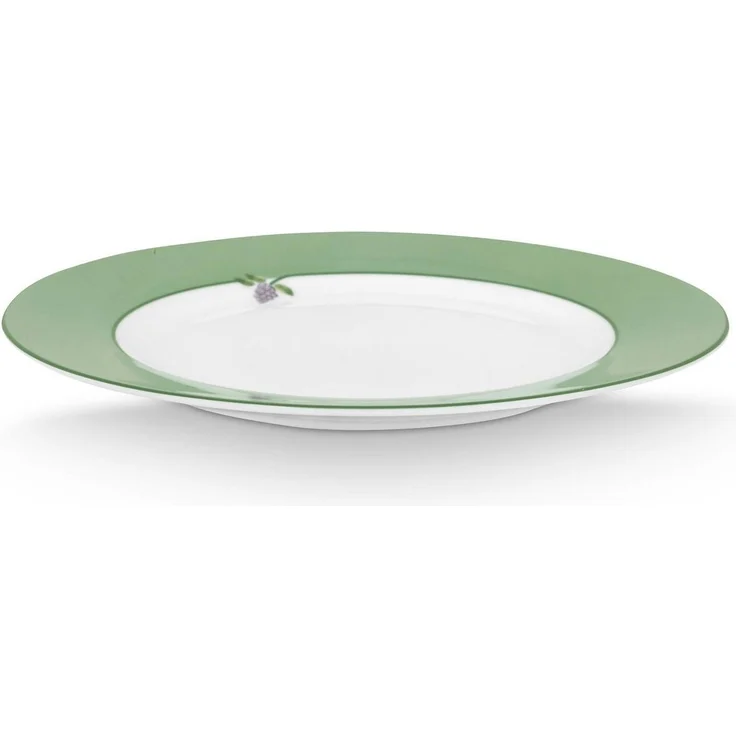 PiP Studio Frühstücksteller Lily&Lotus Uni Light Green Frühstücksteller 23cm – Bild 1