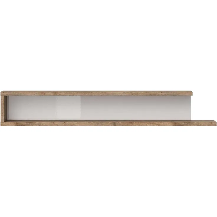 Wandboard SINTRA Wandregal weiß Hochglanz 160 cm
