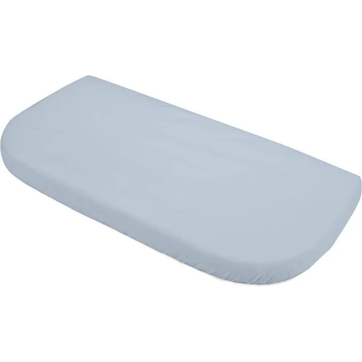 Spannbetttuch Beistellbett, für Waldin Babybett 7in1 - Bettwäsche für Kinderbetten- Pflegeleichte, superweiche und strapazierfähige Baumwolle 1er Set, Blau – Bild 1