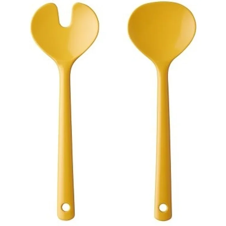 Mepal Synthesis Salatbesteck 2-tlg. klein yellow