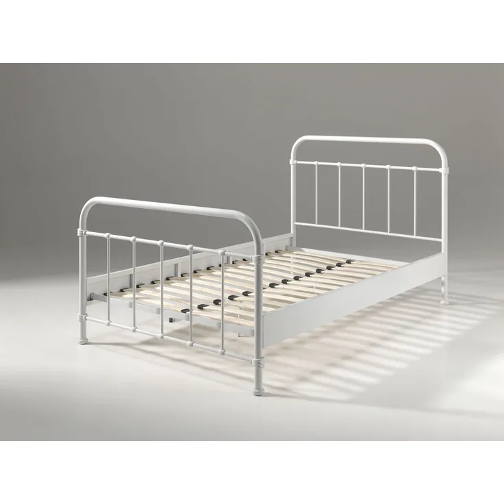Vipack 'New York' Einzelbett weiß, 120x200 cm
