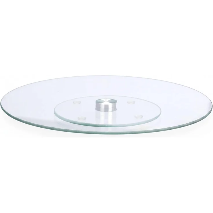 Relaxdays Drehbare Tortenplatte Glas – Bild 9