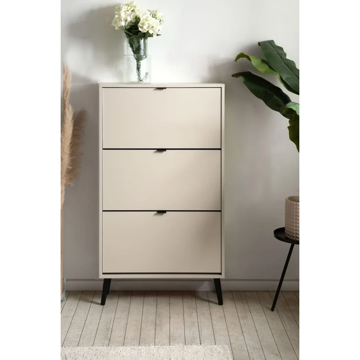 Schuhschrank Aldan in samt 70 x 125 cm – Bild 6