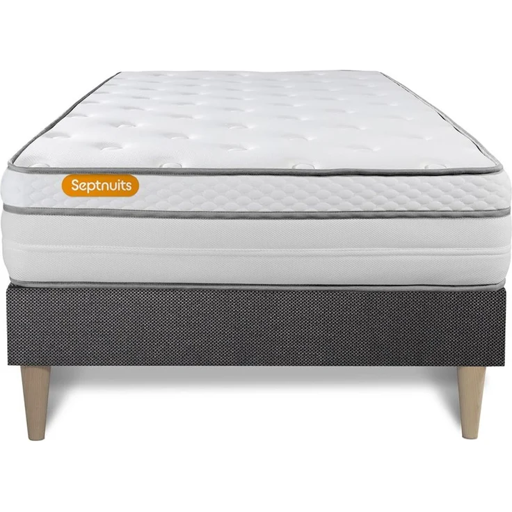 Matratzen- und Lattenrost-Set 90x190 cm - Memo Luxe – Bild 1