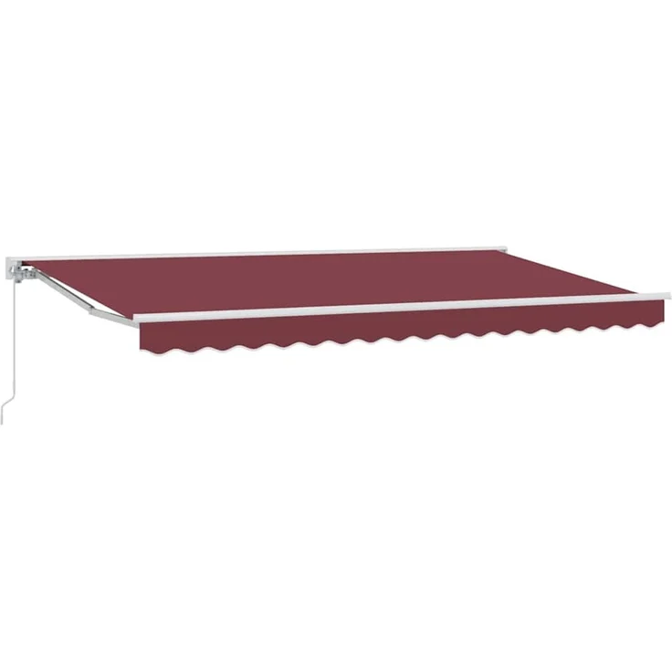 vidaXL Markisenrahmen Bordeauxrot 350 x 200 cm 3329667 – Bild 2