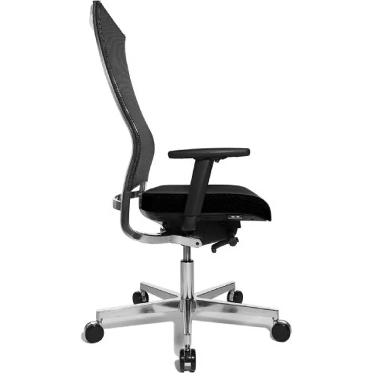 Topstar BG19TWW500 Bürostuhl New Alu Art, Bezug schwarz – Bild 3