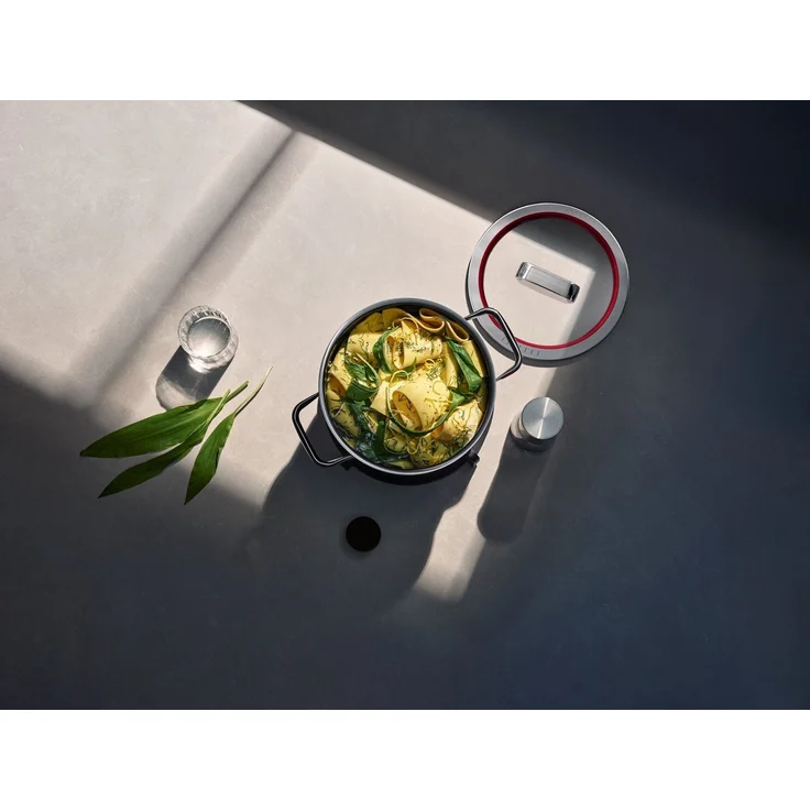 WMF Kochtopf Fusiontec Function Pro, Edelstahl, Glas (1-tlg), integrierte Siebfunktion, spülmaschinengeeignet, Made in Germany – Bild 3