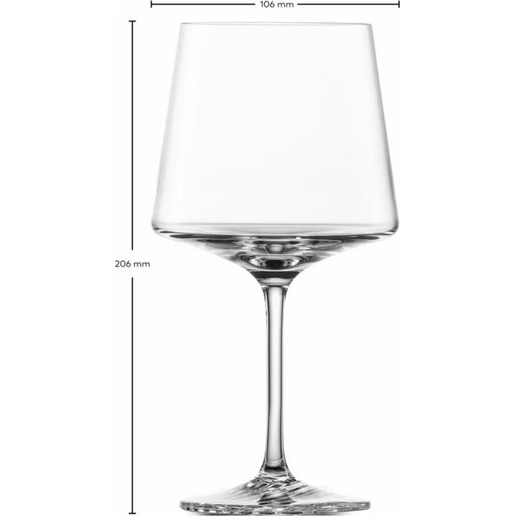 Zwiesel Glas Glas Gin Tonic Echo 4er Set, 630 ml, 4-tlg, Kristallglas – Bild 3
